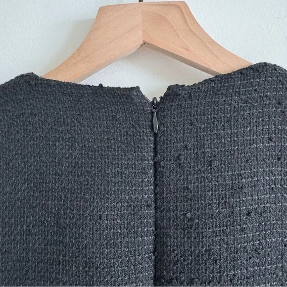Tuckernuck | Black Tweed Sleeveless Jackie Shift Dress New w/ Tags ~ XL - Picture 13 of 15